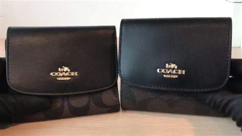 real vs fake coach wallet|coach wallet authenticity check.